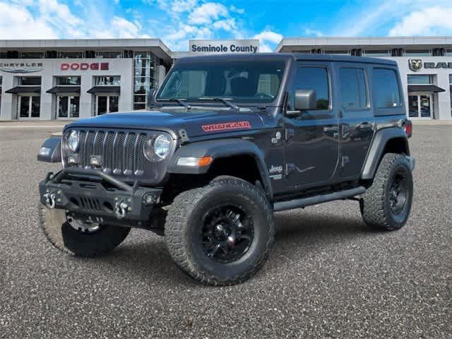 used 2021 Jeep Wrangler Unlimited car, priced at $30,998