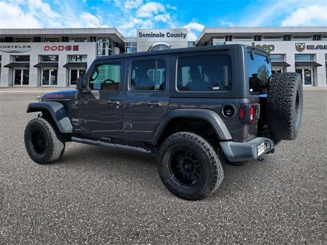 used 2021 Jeep Wrangler Unlimited car, priced at $30,998