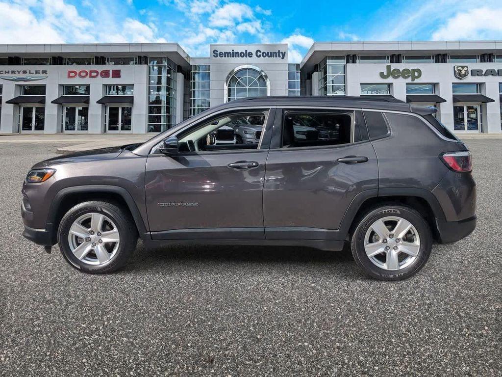 used 2022 Jeep Compass car, priced at $17,487