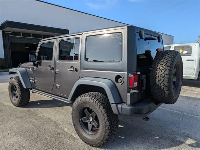 used 2017 Jeep Wrangler Unlimited car, priced at $24,878