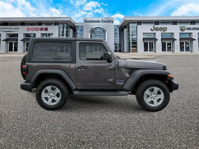 used 2021 Jeep Wrangler car, priced at $27,998