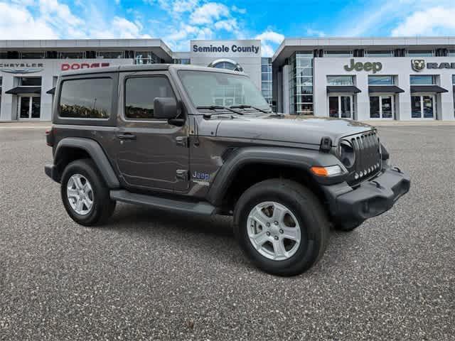 used 2021 Jeep Wrangler car, priced at $27,998