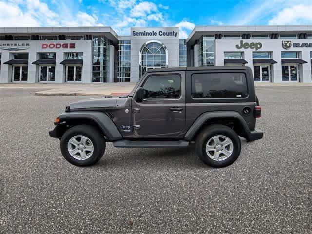 used 2021 Jeep Wrangler car, priced at $27,998