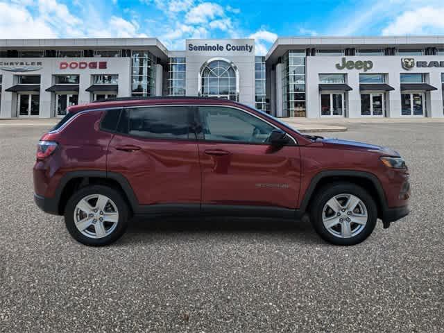 used 2022 Jeep Compass car, priced at $17,998