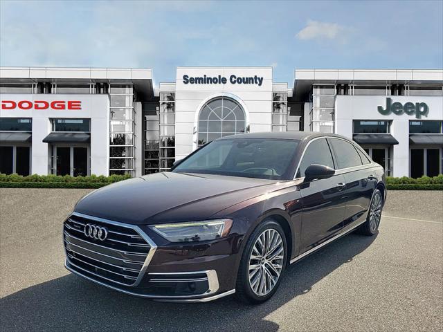 used 2021 Audi A8 car, priced at $44,000
