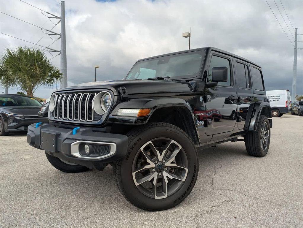 used 2024 Jeep Wrangler 4xe car, priced at $33,456