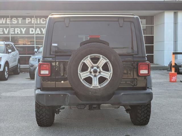 used 2018 Jeep Wrangler Unlimited car, priced at $22,995