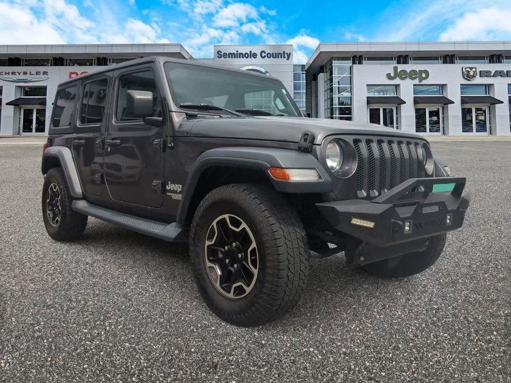 used 2018 Jeep Wrangler Unlimited car, priced at $18,895