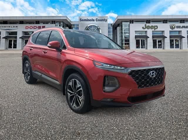 used 2020 Hyundai Santa Fe car, priced at $21,995