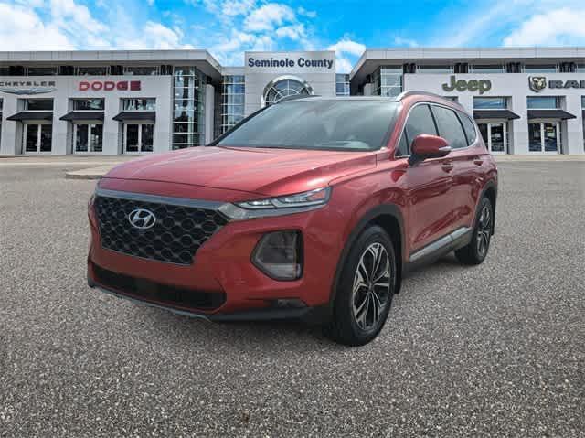 used 2020 Hyundai Santa Fe car, priced at $21,995