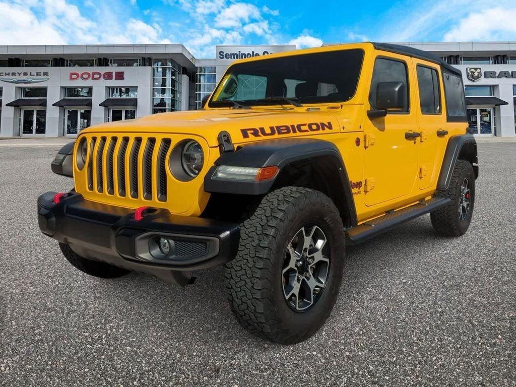 used 2021 Jeep Wrangler Unlimited car, priced at $33,787
