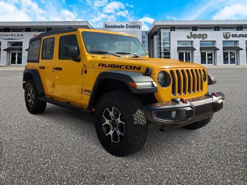 used 2021 Jeep Wrangler Unlimited car, priced at $33,787