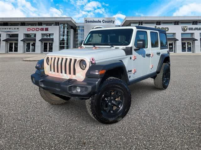 used 2022 Jeep Wrangler Unlimited car, priced at $32,698