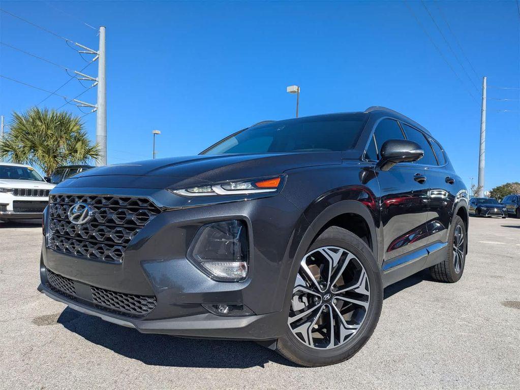 used 2020 Hyundai Santa Fe car, priced at $19,995