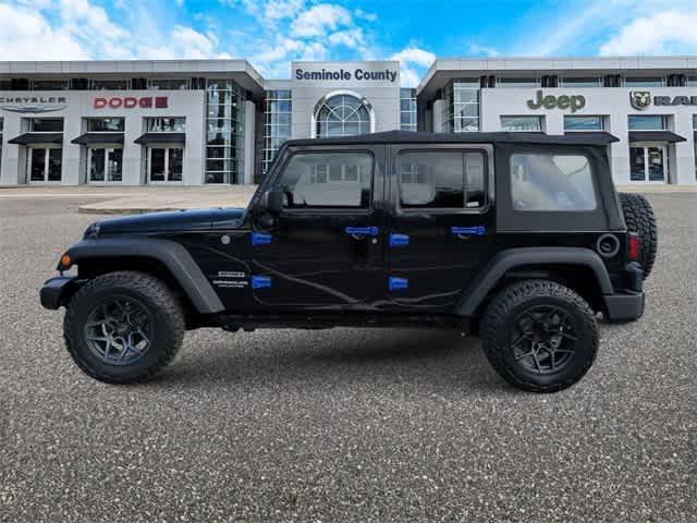 used 2016 Jeep Wrangler Unlimited car, priced at $19,995