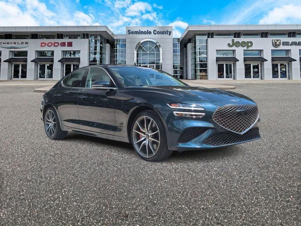 used 2025 Genesis G70 car, priced at $31,995