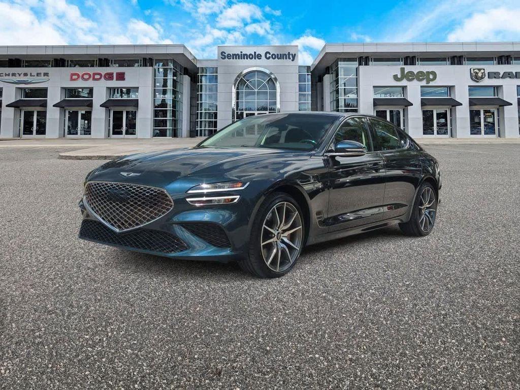 used 2025 Genesis G70 car, priced at $31,995