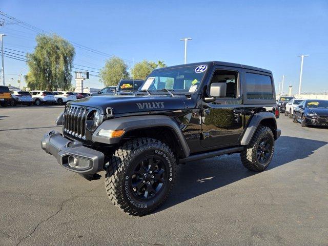 used 2022 Jeep Wrangler car, priced at $30,938