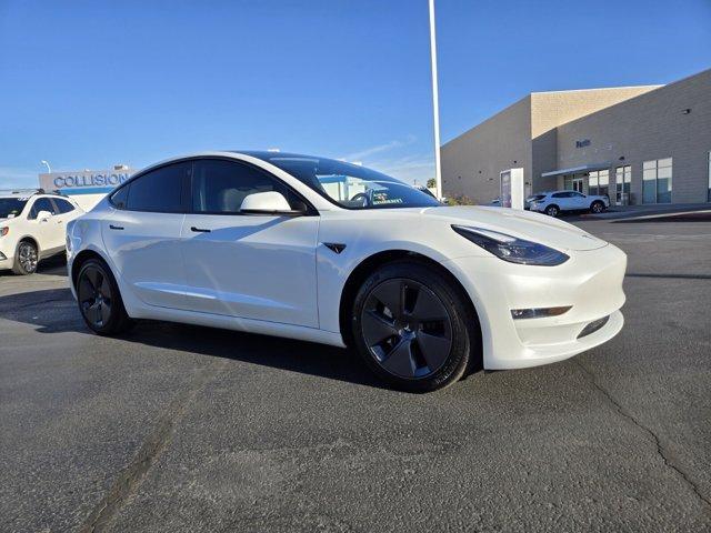 used 2022 Tesla Model 3 car, priced at $27,750