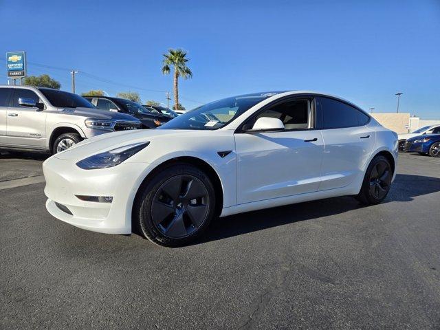 used 2022 Tesla Model 3 car, priced at $27,750