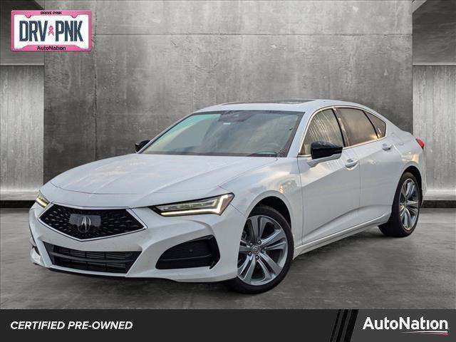 used 2021 Acura TLX car, priced at $29,183