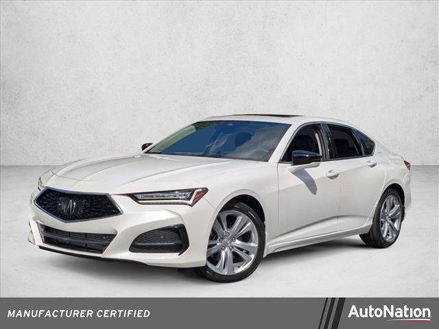 used 2022 Acura TLX car, priced at $29,498