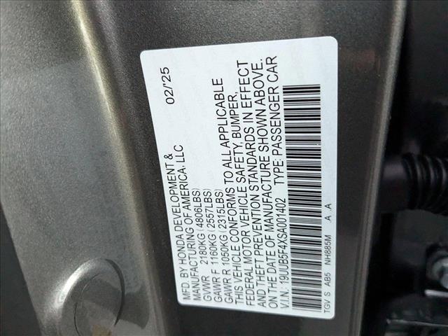 new 2025 Acura TLX car, priced at $47,195