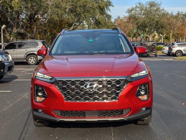 used 2020 Hyundai Santa Fe car, priced at $19,998