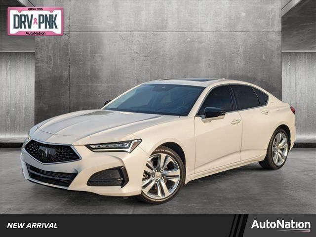 used 2021 Acura TLX car, priced at $30,588