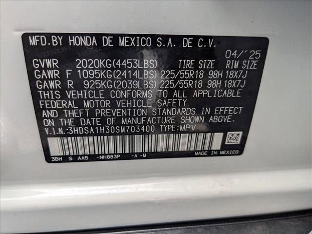 new 2025 Acura ADX car, priced at $36,950