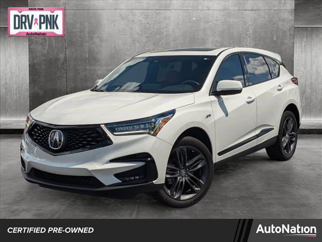 used 2021 Acura RDX car, priced at $35,498