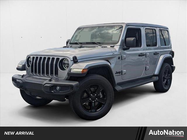 used 2020 Jeep Wrangler Unlimited car, priced at $32,599