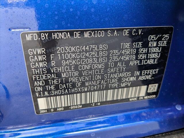 new 2025 Acura ADX car, priced at $39,350