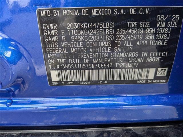 new 2025 Acura ADX car, priced at $39,350