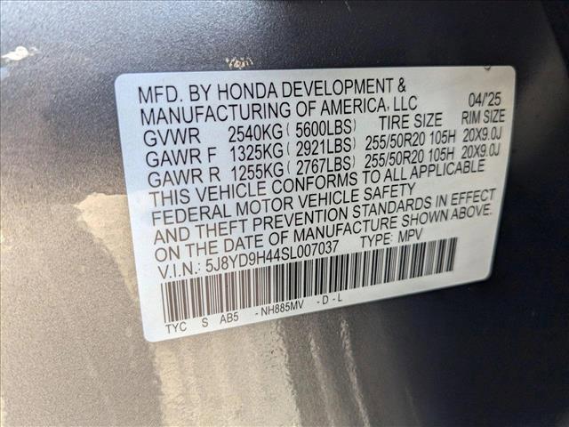 new 2025 Acura MDX car, priced at $58,550