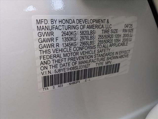 new 2025 Acura MDX car, priced at $63,750
