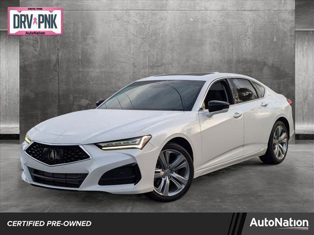 used 2021 Acura TLX car, priced at $28,371