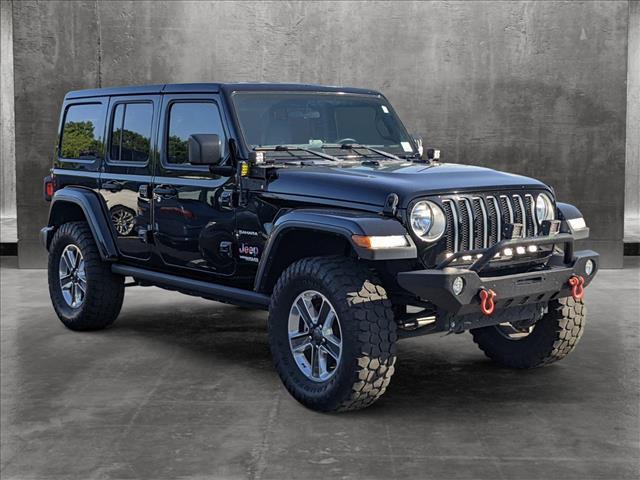 used 2018 Jeep Wrangler Unlimited car, priced at $31,358