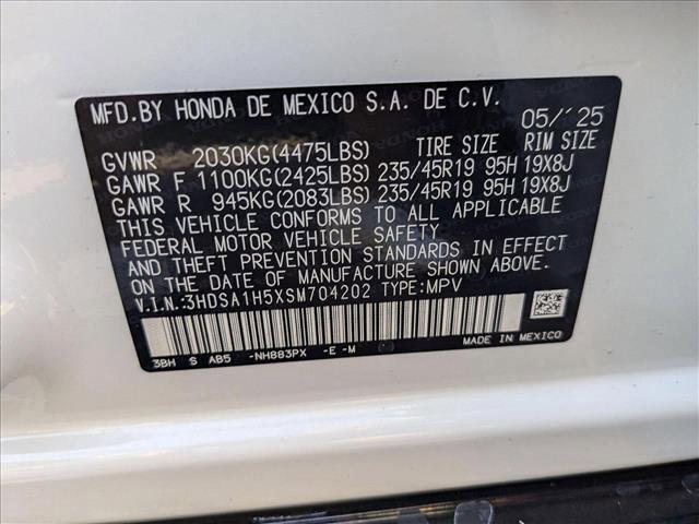 new 2025 Acura ADX car, priced at $39,950