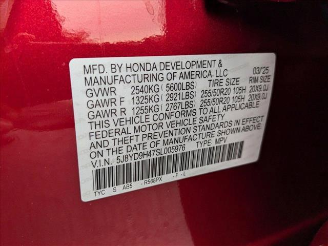 new 2025 Acura MDX car, priced at $58,550
