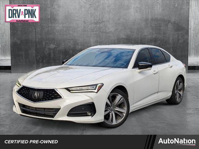 used 2021 Acura TLX car, priced at $30,498