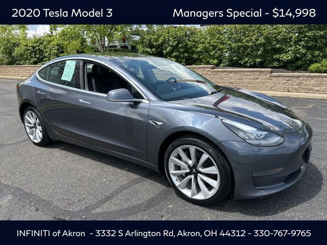used 2020 Tesla Model 3 car, priced at $14,998