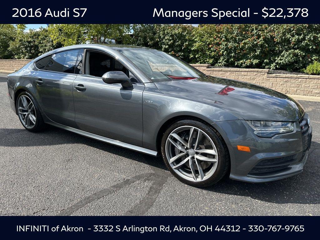 used 2016 Audi S7 car, priced at $22,378
