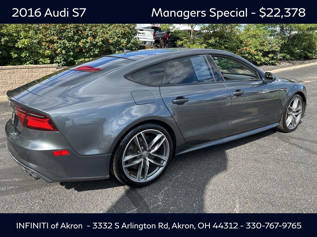 used 2016 Audi S7 car, priced at $22,378