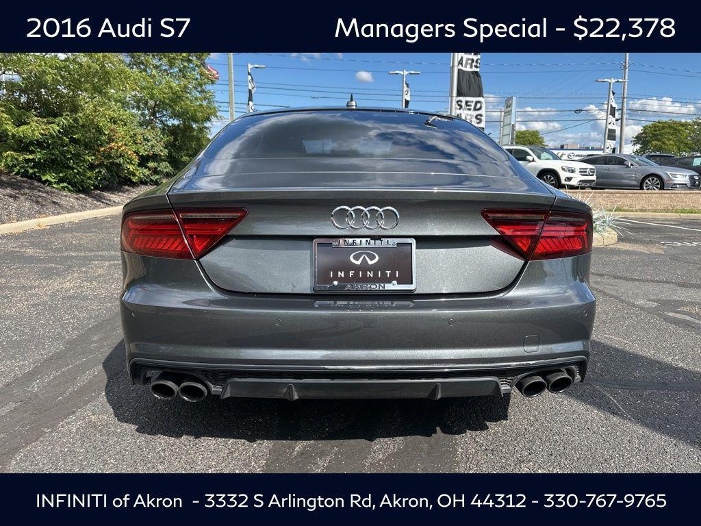 used 2016 Audi S7 car, priced at $22,378