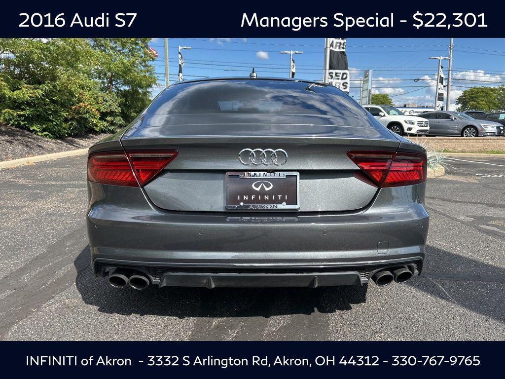 used 2016 Audi S7 car, priced at $22,301