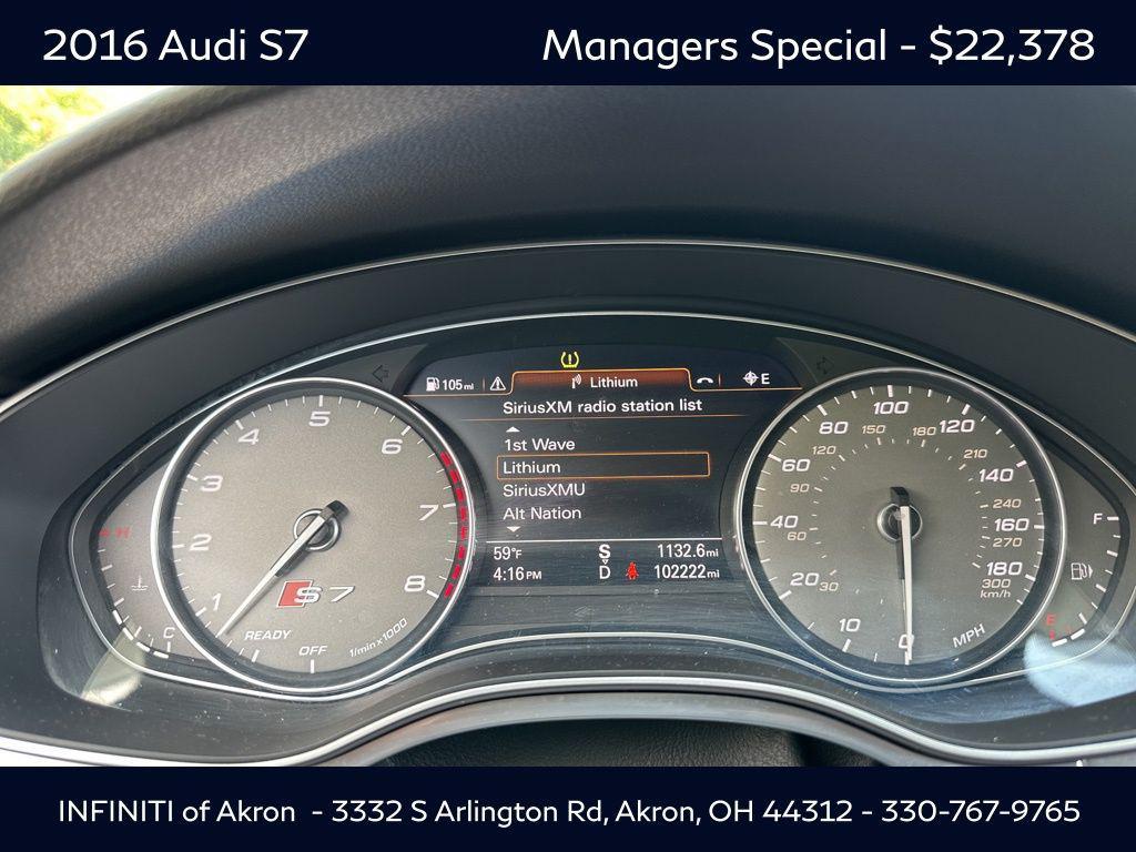 used 2016 Audi S7 car, priced at $22,378