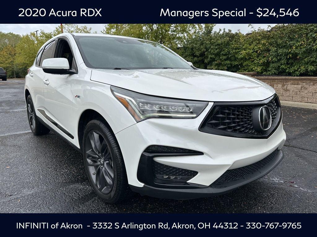 used 2020 Acura RDX car, priced at $24,546