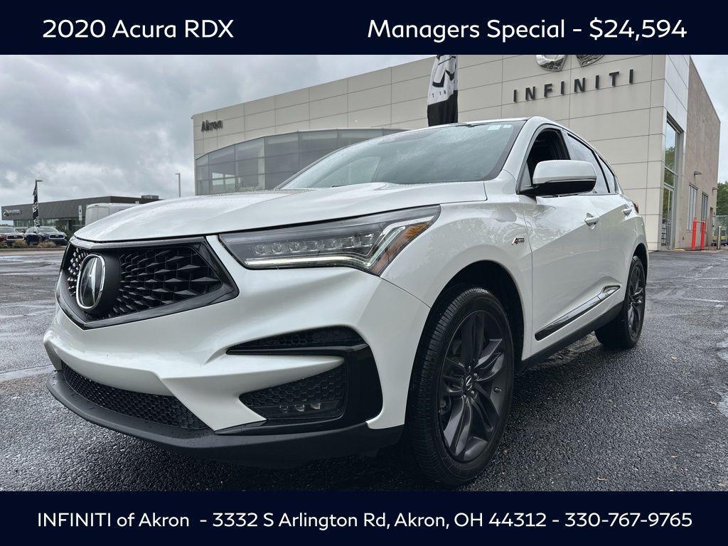 used 2020 Acura RDX car, priced at $24,594