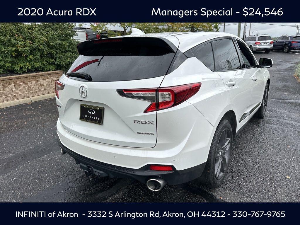 used 2020 Acura RDX car, priced at $24,546